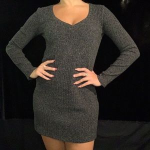 Grey Forever21 Sweater Dress